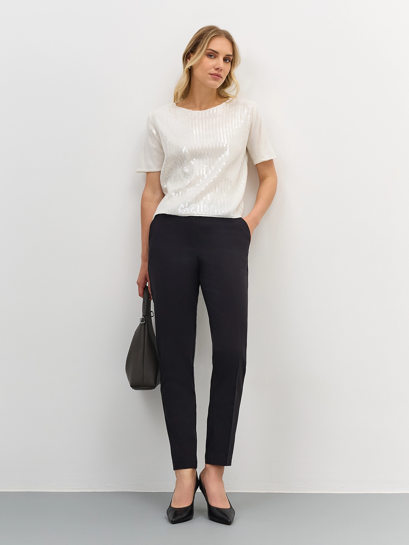 Классические зауженные брюки SAVAGE