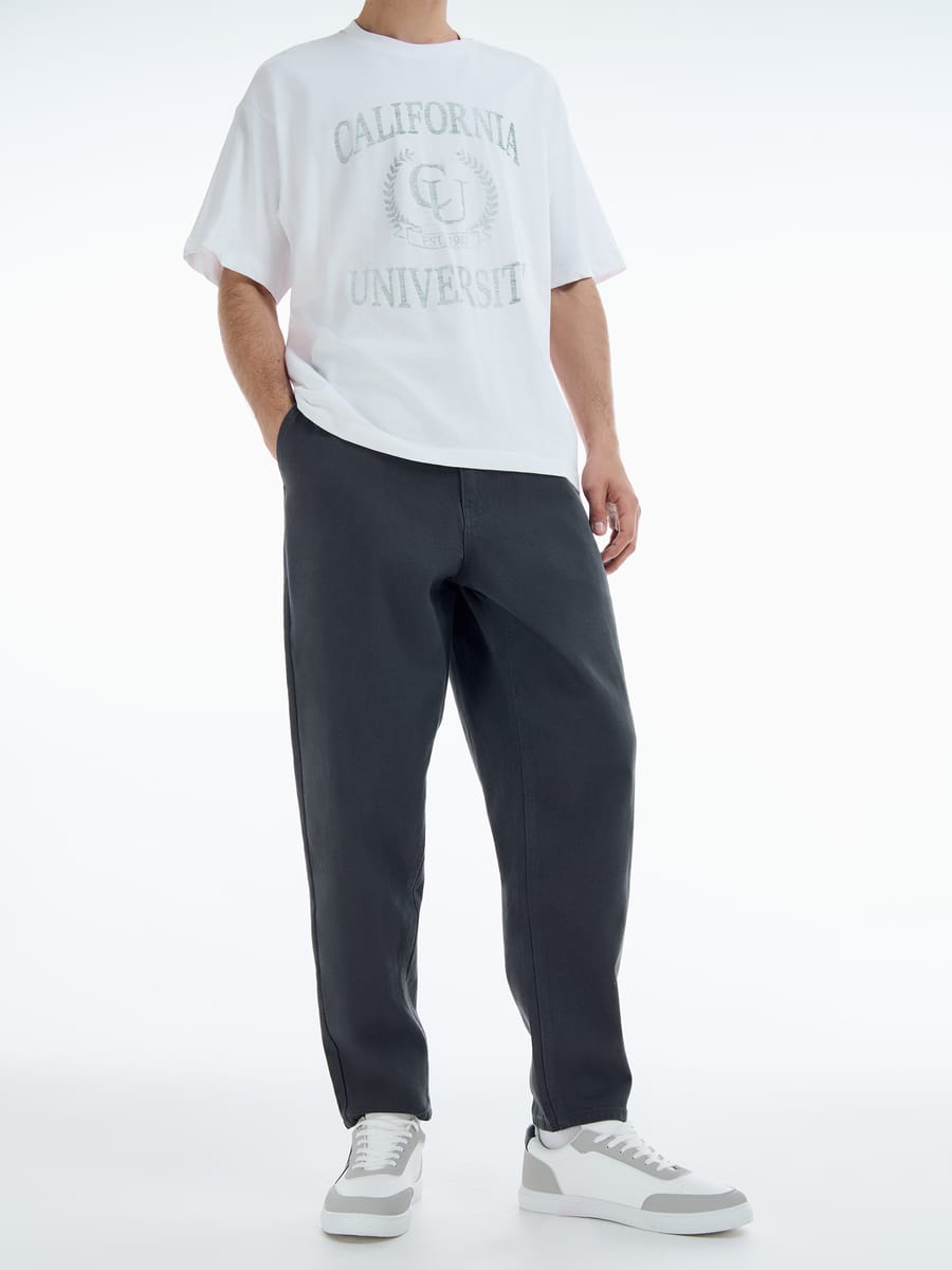 Классические зауженные брюки